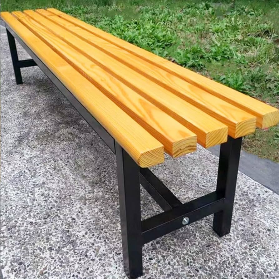 Amazon | ガーデンベンチ 屋外 ベンチ 木製 ガーデンチェア 50cm